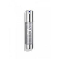 ZO Skin Health Exfoliation Accelerator skincare serum in sleek silver pump bottle