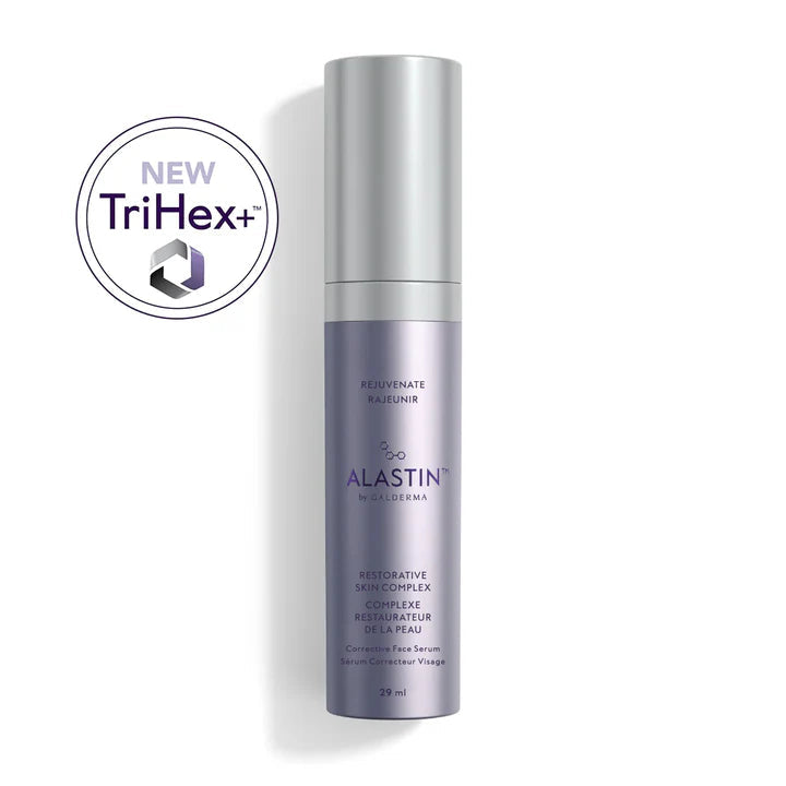 ALASTIN Restorative Skin Complex with TriHex+™ 29mL TriHex plus product graphic